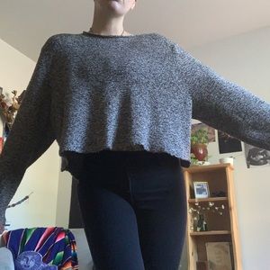 Oversized Crop Sweater